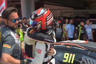 Race 2 #911	Absolute Racing	Porsche 911 GT3 R	Tanart Sathienthirakul 	Philip Hamprecht	Porsche 911 GT3 R	Sepang 2019 | Blancpain GT Series Asia