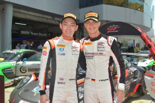 Race 2 #911	Absolute Racing	Porsche 911 GT3 R	Tanart Sathienthirakul 	Philip Hamprecht	Porsche 911 GT3 R	Sepang 2019 | Blancpain GT Series Asia