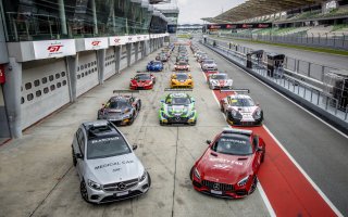 Group photoshoot Mercedes-AMGH Safety Car Sepang 2019 | Blancpain GT Series Asia