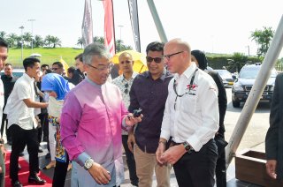 Championship General Manager Benjamin Franassovici meets the King of Malaysia Sepang 2019 | Blancpain GT Series Asia