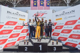 Race 2 GT3 Am Cup Podium Sepang 2019 | Blancpain GT Series Asia