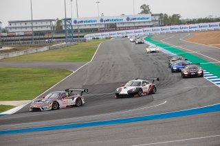 #918	Panther/AAS Motorsport	Porsche 911 GT3 R Vutthikorn Inthraphuvasak Alexandre Imperatori Buriram 2019 | Blancpain GT Series Asia