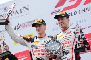 #918	Panther/AAS Motorsport	Porsche 911 GT3 R Vutthikorn Inthraphuvasak Alexandre Imperatori Buriram 2019 | Blancpain GT Series Asia