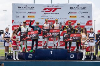 Race 2 GT3 Overall Podium Buriram 2019 | Blancpain GT Series Asia