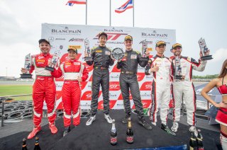 Race 1 GT3 Pro/Am Podium Buriram 2019 | Blancpain GT Series Asia