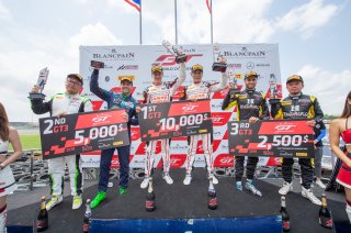 Race 2 GT3 Overall Podium Buriram 2019 | Blancpain GT Series Asia