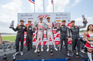 Race 2 GT3 Pro/Am Podium Buriram 2019 | Blancpain GT Series Asia