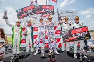 Race 2 GT4 Overall Podium Buriram 2019 | Blancpain GT Series Asia
