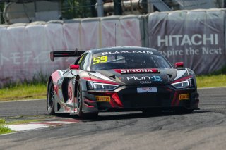 #59	Singha Plan-B by Absolute Racing	Audi R8 LMS GT3 2019	Bhurit Bhirombhakdi	Kantasak Kusiri	Suzuka 2019 | Blancpain GT Series Asia