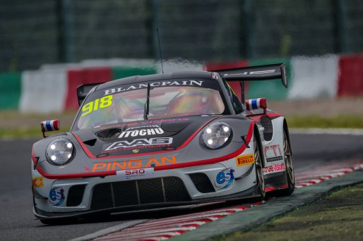 #918	Panther/AAS Motorsport	Porsche 911 GT3 R	Vutthikorn Inthraphuvasak 	Marco Holzer	Suzuka 2019 | Blancpain GT Series Asia