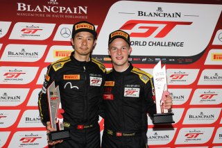#666	Vincenzo Sospiri Racing	Alex Au	Frederik Schandorff 	Lamborghini Huracan GT3 EVO	Fuji 2019 | Blancpain GT Series Asia