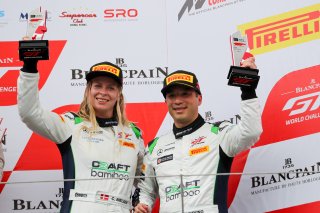 #99	Craft-Bamboo Racing	Christina Nielsen	Darryl O'Young	Mercedes-AMG GT3	Fuji 2019 | Blancpain GT Series Asia