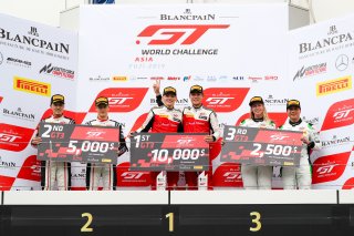 Race 2 GT3 Overall Podium Fuji 2019 | Blancpain GT Series Asia