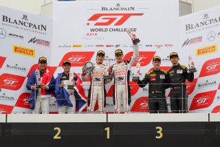 Race 2 GT3 Pro/Am Podium Fuji 2019 | Blancpain GT Series Asia