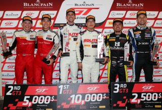 Race 1 GT3 Overall Podium Fuji 2019 | Blancpain GT Series Asia