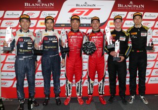 Race 1 GT3 Pro/Am Podium Fuji 2019 | Blancpain GT Series Asia