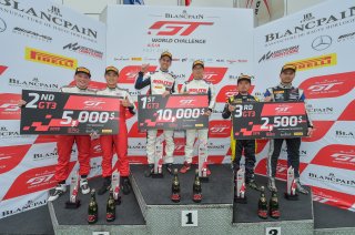 Race 1 GT3 Overall Podium Fuji 2019 | Blancpain GT Series Asia