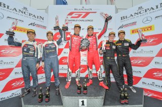 Race 1 GT3 Pro/Am Podium Fuji 2019 | Blancpain GT Series Asia