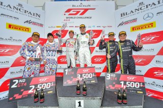 Race 1 GT4 Overall Podium Fuji 2019 | Blancpain GT Series Asia