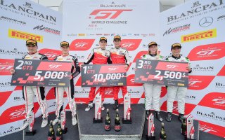Race 2 GT3 Overall Podium Fuji 2019 | Blancpain GT Series Asia