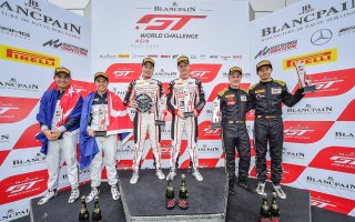 Race 2 GT3 Pro/Am Podium Fuji 2019 | Blancpain GT Series Asia