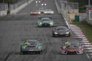 #912	Absolute Racing	Porsche 911 GT3 R	Yuan Bo	Leo Ye Hongli	#918	Panther/AAS Motorsport	Vutthikorn Inthraphuvasak 	Alexandre Imperatori	Yeongam 2019 | Blancpain GT Series Asia