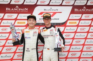 #911	Absolute Racing	Porsche 911 GT3 R	Tanart Sathienthirakul 	Philip Hamprecht	Yeongam 2019 | Blancpain GT Series Asia