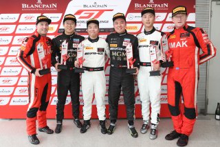 Race 2 GT3 Am Cup Podium Shanghai 2019 | Blancpain GT Series Asia