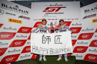 #81 #82	BMW Team Studie	BMW M4 GT4	Takayuki Kinoshita Sunako Jukuchou	Shanghai 2019	 | Blancpain GT Series Asia