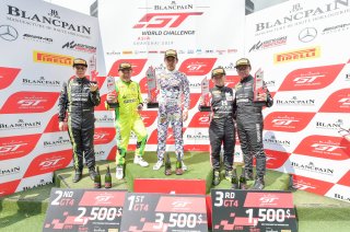 Race 2 GT4 Overall Podium Shanghai 2019 | Blancpain GT Series Asia