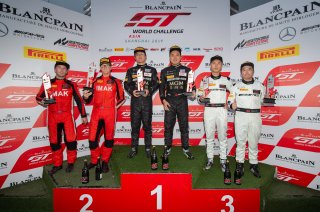 Race 1 GT3 Am Podium Shanghai 2019 | Blancpain GT Series Asia