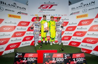 Race 1 GT4 Overall Podium Shanghai 2019 | Blancpain GT Series Asia