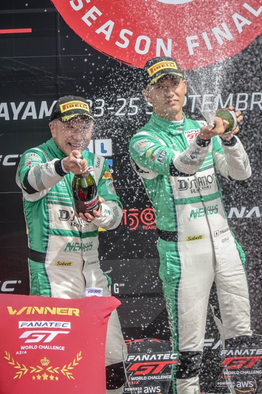 	47	D'station Racing	Satoshi Hoshino	Tomonobu Fujii	Aston Martin Vantage AMR GT3									 | Blancpain GT Series Asia