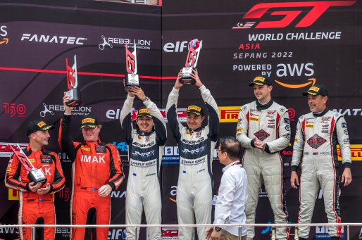 888	Triple Eight JMR	H.H. Prince Abu Bakar Ibrahim	Jazeman Jaafar	Mercedes-AMG GT3						 | SRO Motorsports Group