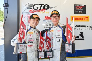 14 GTO Racing Team	Brian Lee	Hideto Yasuoka	Mercedes-AMG GT4 | Blancpain GT Series Asia