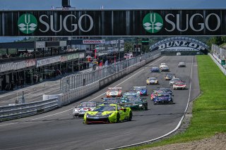 SUGO Race 2 Start | Blancpain GT Series Asia