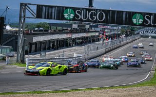 SUGO Race 2 Start | Blancpain GT Series Asia