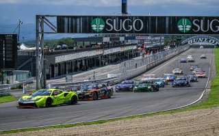SUGO Race 2 Start | Blancpain GT Series Asia
