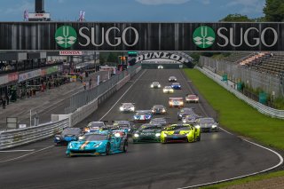 SUGO Race 1 Start | Blancpain GT Series Asia