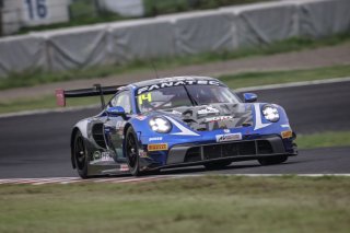14	HUBAUTO RACING WITH GTO	Brian Lee	Hideto Yasuoka	Porsche 911 GT3 R (992) | SRO Motorsports Group