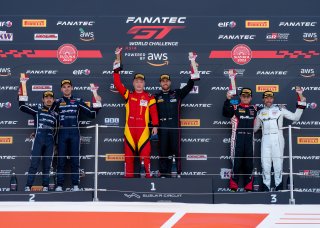 Suzuka Race 2 Podium Overall | SRO Motorsports Group