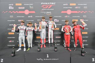 Suzuka Race 1 Podium Overall | SRO Motorsports Group