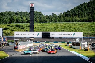 Motegi Race 1 Race Start | SRO Motorsports Group