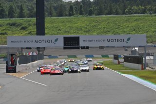 Motegi Race 2 Race Start | SRO Motorsports Group