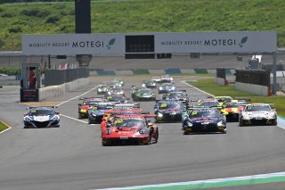 Motegi Race 2 Race Start | SRO Motorsports Group