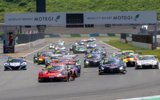 Motegi Race 2 Race Start | SRO Motorsports Group