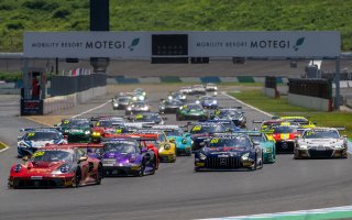 Motegi Race 2 Race Start | SRO Motorsports Group