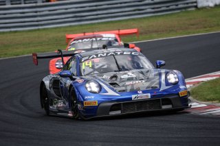 14	HUBAUTO RACING WITH GTO	Brian Lee	Hideto Yasuoka	Porsche 911 GT3 R (992) | SRO Motorsports Group
