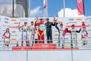 Okayama Race 1 GT3 Podium Overall | SRO Motorsports Group