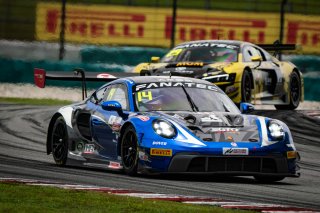 14	HUBAUTO RACING WITH GTO	Brian Lee	Hideto Yasuoka	Porsche 911 GT3 R (992) | SRO Motorsports Group